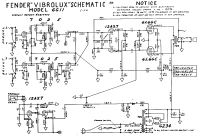 Fender Vibrolux-6G11 - Schematic 